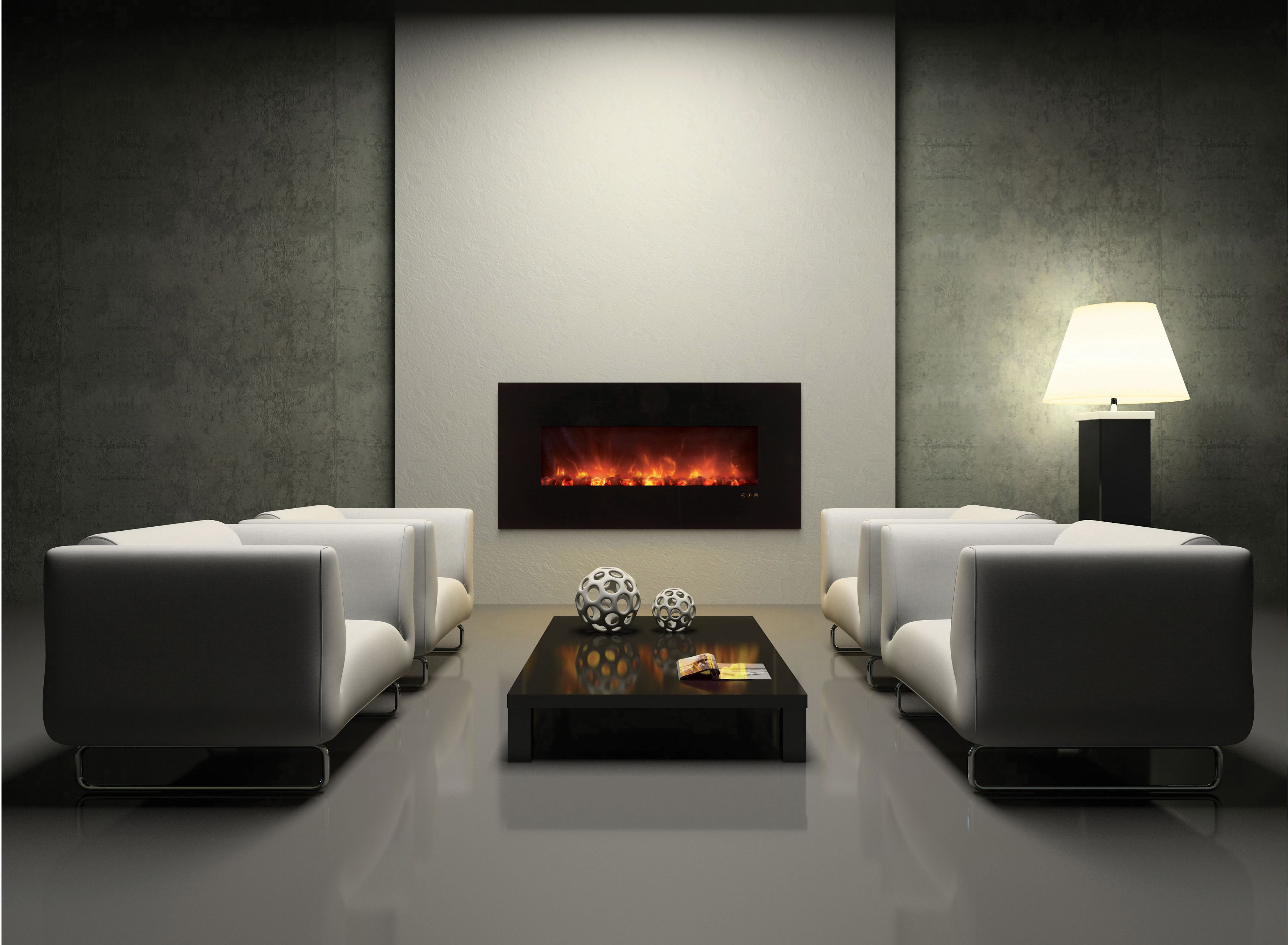 Modern Electric Fireplaces | Angie